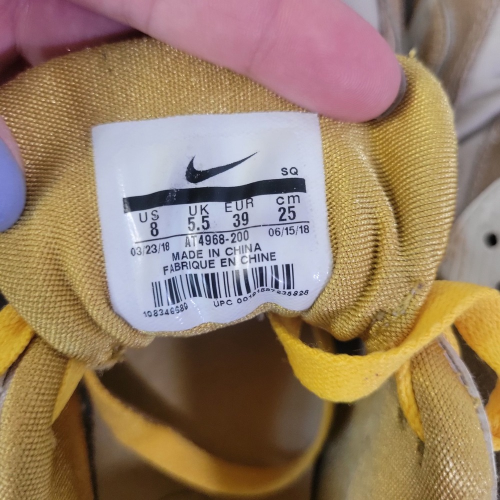 Nike Air Max 90 LX String and Wheat Gold Colorway Pony Hair Womens Size 8 - Picture 7 of 7
